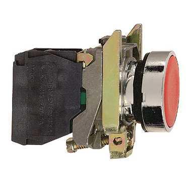 Кнопка Schneider Electric TE-IMCI XB4BA42  22мм красная с возвратом