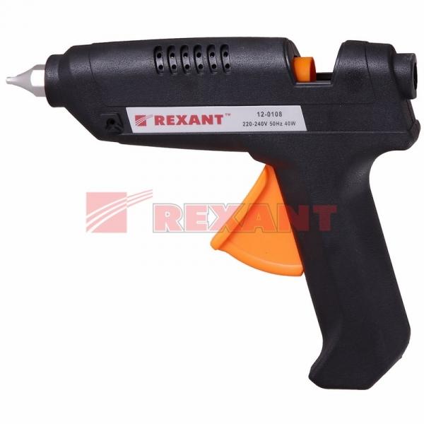 Пистолет клеевой  40Вт  (блистер)  REXANT 12-0108