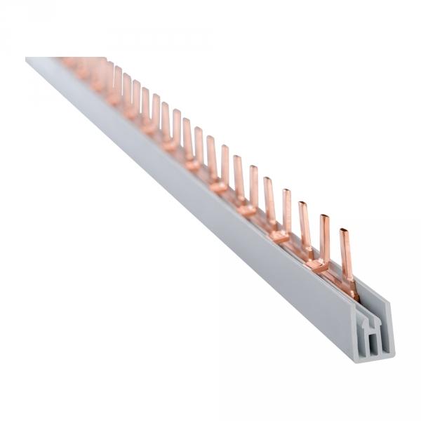 Шина соединительная 2ф.  63А PIN (штырь) (дл.1м)- КЭАЗ