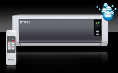 Тепловентилятор настенный Timberk (2.5кВт, м\к, д\у, ION, дисплей) 220В, арт. TFH W250.RX