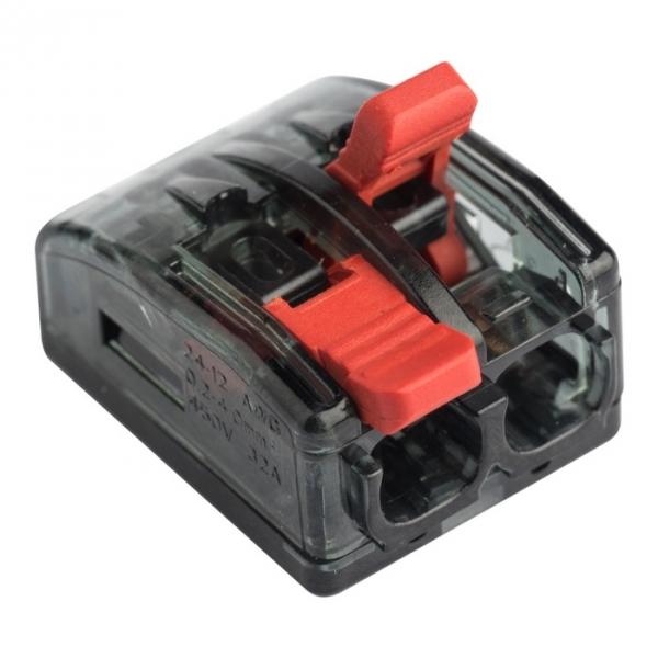 EKF СМК 221-412 Клемма 2 отв. 0.2-4.0 мм2 (4шт.) PROxima plc-smk-221-412r