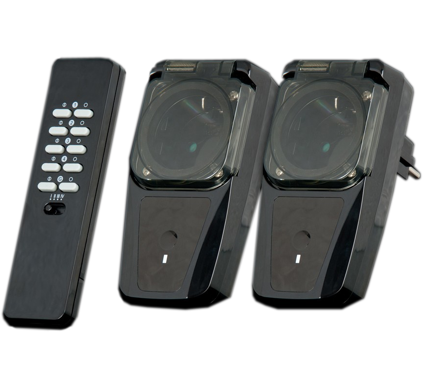 Умный дом Набор CoCo Пульт дистанционного управления +2 радиоадаптера для роз. AGDR2-3500R 71038 0