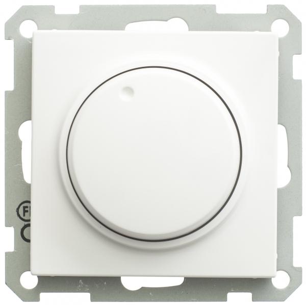 Schneider Electric  Wessen59  Белый  Диммер поворот. скрытая установка 300Вт SR-5S0-1-86