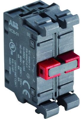 ABB Контакт MCB-02 ф/монтажа 2Н3 /1SFA611610R1020/