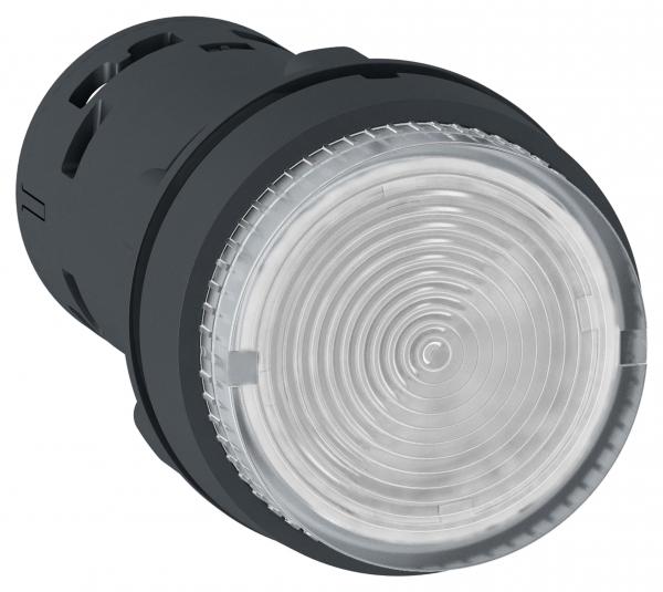 Кнопка 22мм, 24В прозрачная с подсветкой Schneider Electric XB7NW37B1