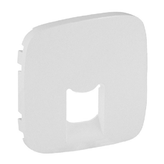 Legrand  Valena  ALLURE  Белый Лицевая Панель для розетки RJ11/RJ45 1-местной скрытая установка IP20 /755415