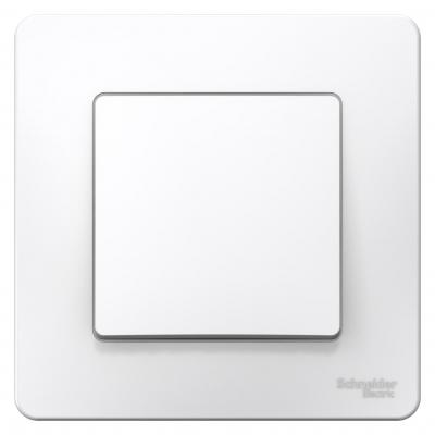 Schneider Electric  BLANCA  Белый  Переключатель 1-клавишный (cх.6) 10А, 250B IP20  скрытая установка BLNVS010601