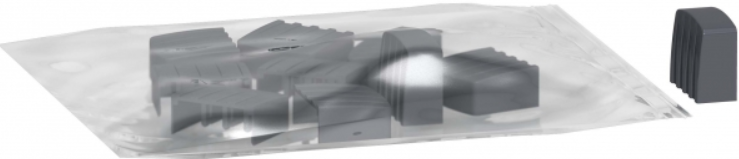 Заглушки боковые для гребенчатых шинок (A9X) 1П (10 штук)  Schneider Electric