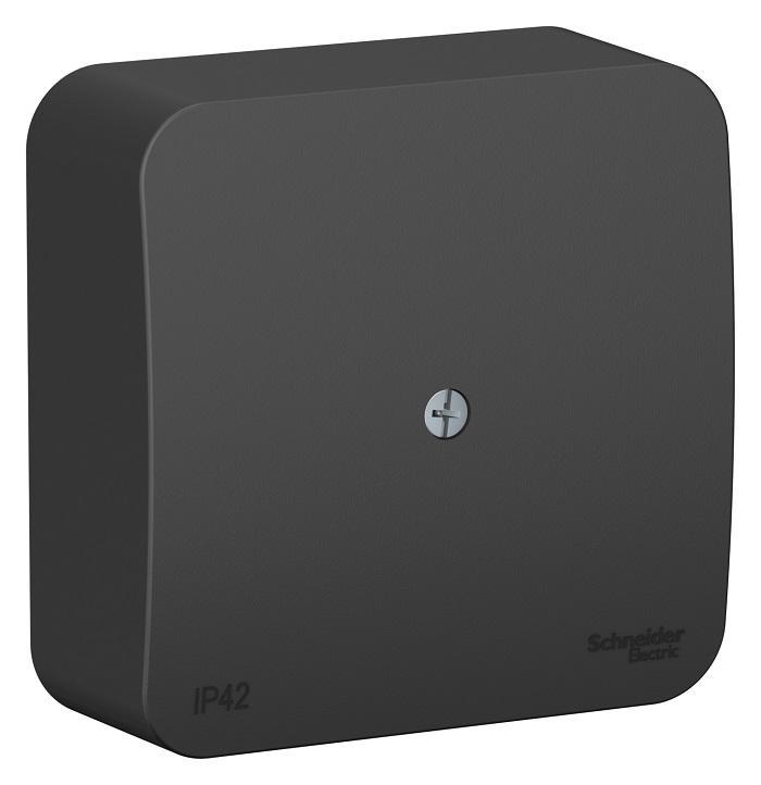 Schneider Electric  BLANCA  Антрацит  Коробка распределительная IP42, открытая установка BLNRK000016