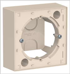 Schneider Electric AtlasDesign Бежевый Коробка для наружного монтажа ATN000200