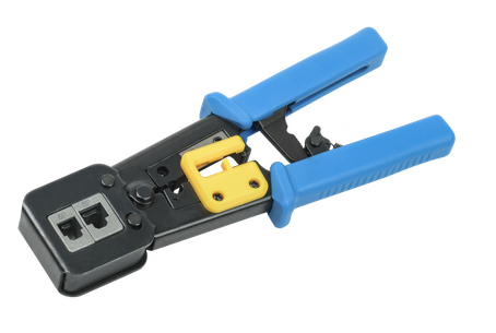 Инструмент обжимной для RJ-45/12 с храповым механизмом. FPS ITK