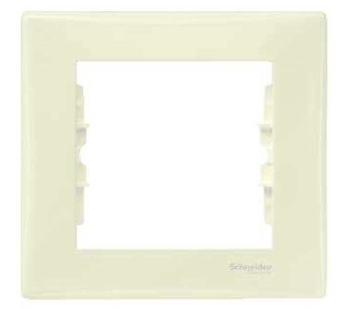 Schneider Electric Sedna  Бежевый Рамка 1-местная SDN5800147