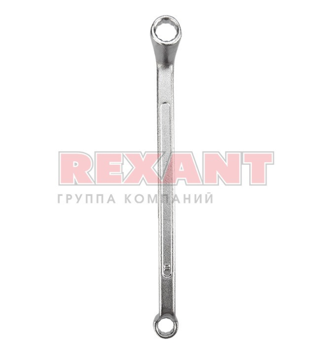 Ключ накидной коленчатый REXANT 10х11 мм, хром 12-5854-2