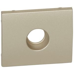 Legrand  Galea Life  Титан  Лицевая панель розетки TV 771466