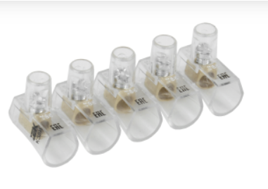 Зажим винтовой  концевой изолированный КЗВИ 4,0мм2 (5x1) IEK