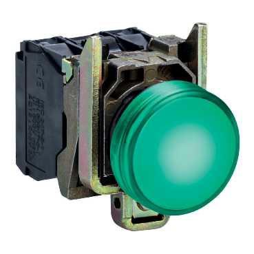 Арматура светосигнальная Schneider Electric TE-IMCI XB4BVB3 сигнальная лампа  22мм 24B зеленая