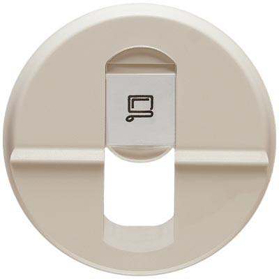 Legrand  Celiane  Слоновая Кость Лицевая Панель розетки компьютерной 1-местная RJ45 66235