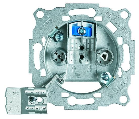 ABB  Механизм TV-R розетки оконечной /8150/ NIE/2CLA815000A1001/