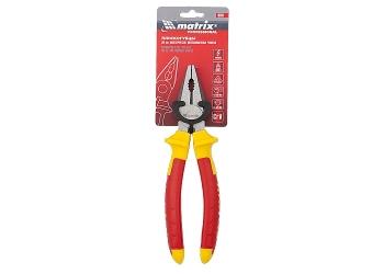 Пассатижи/плоскогубцы диэлектрические 200 мм Insulated до 1000В 16905 MATRIX