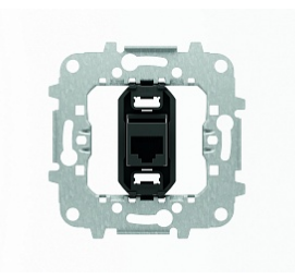 ABB  SKY/SKY Moon Розетка Механизм телекоммуникац. универсальной 8 контактов, тип RJ45, категория 5е /2CLA811800A1001/