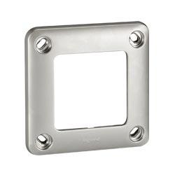Legrand  Quteo  Рамка 1-местная 110х110 мм Soliroc 077851