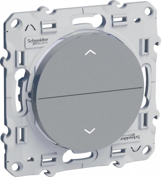 Schneider Electric ODACE Алюминий Выключатель механизм для жалюзи 3-позиции 6А S53R207