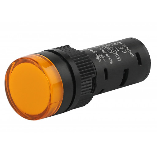 ЭРА Лампа AD16DS(LED)матрица d16мм желтый 230В AC (20/1000/28000)