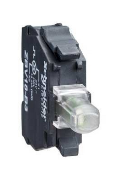 Световой модуль красный 24В, LED Schneider Electric ZBV18B4