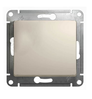 Schneider Electric Glossa Молочный Переключатель 1-клавишный схема6, 10AX, механизм IP20 скрытая установка GSL000961