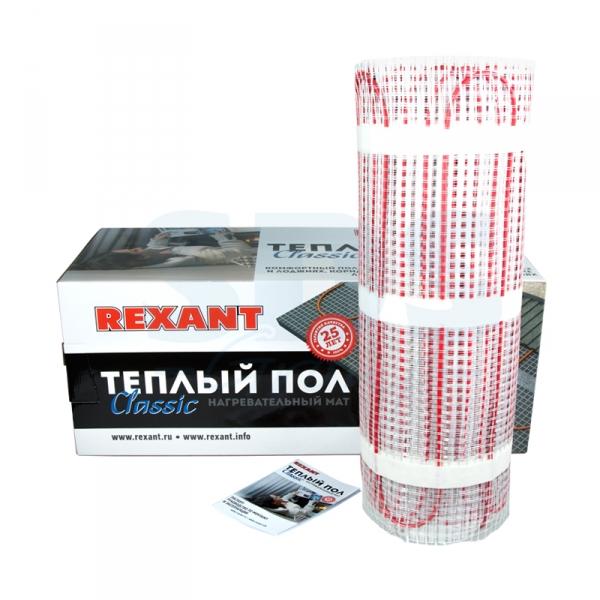 REXANT Тёплый пол (нагревательный мат)  Classic RNX-14,0-2100 (площадь 14,0 м2 (0,5 х 28,0 м)), 2100 Вт, двухжильный с экраном 51-0526-2