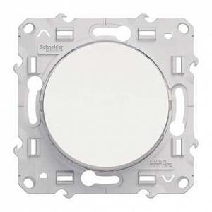 Schneider Electric ODACE Белый Переключатель механизм 1-клавишный S52R203