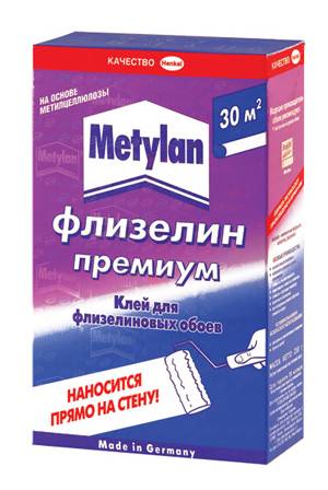 Клей обойный "Метилан Флизелин Премиум", 250 г