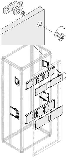 Комплект T5 3P FIXпов.р.(400/630A)W400мм ABB 1STQ007850A0000