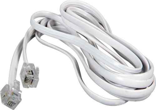 Телефонный шнур, удлинитель RJ-11(6P-4C), длина 7 метров, белый REXANT 18-3071