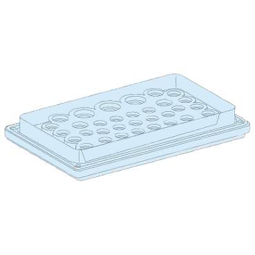 Cальник панель с 39 отверстиями диаметр- 7-26мм IP55 Schneider Electric 08898
