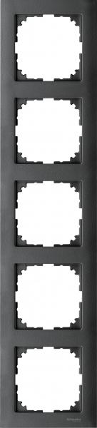 MTN4050-3614 M-Pure 5-постовая рамка, антрацит