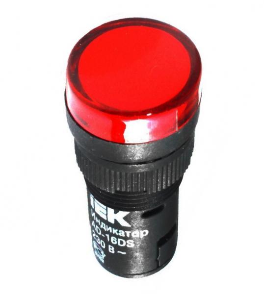 Арматура светосигнальная AD-16DS 110В (красный) светодиод IEK