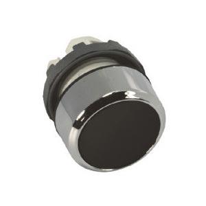 Кнопка ABB MP1-20B черная без фиксации без подсветки /1SFA611100R2006