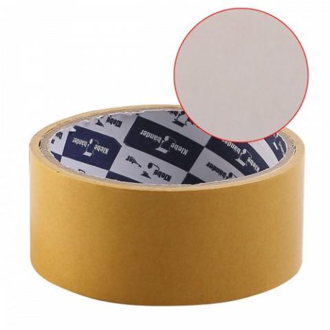 Лента полипропиленовая с липким слоем двусторонняя арт.КРР305Т
