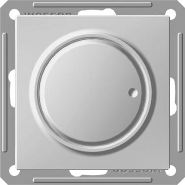 Schneider Electric  Wessen59  Матовый Хром  Диммер скрытая установка без рамки 600Вт (250В, ЛН) SR-5S2-5-86