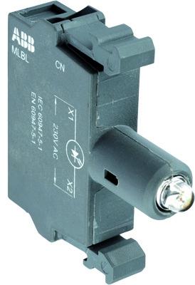 ABB Патрон MLBL-08G со встроенным светодиодом зеленый 380В AC /1SFA611621R1082/