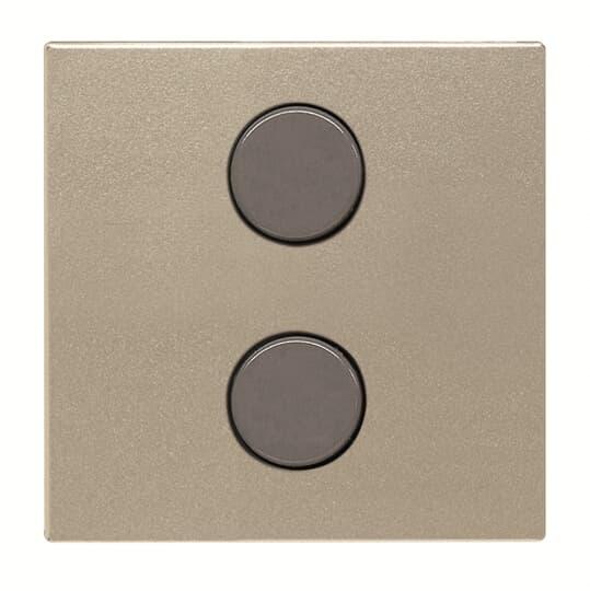 ABB  Zenit  Шампань Центральная плата 2-кнопочный free@home, SR-2-N2CV  /SR-2-N2CV//2CLA222620N1902/