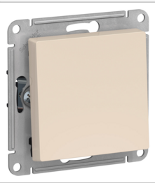 Schneider Electric AtlasDesign Бежевый  Переключатель перекрестный схема 7, 10АХ, механизм ATN000271
