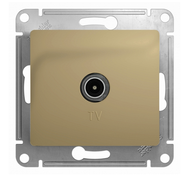 Schneider Electric Glossa Титан Коннектор TV антенна механизм, GSL000493
