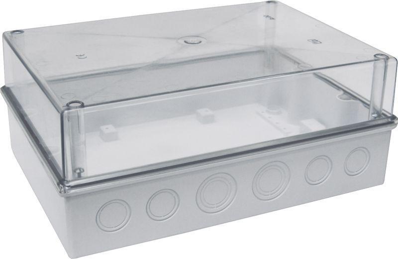 Корпус ОП КМПн 5/16 Krepta 5 IP55 прозр. крышка пластик. IEK MKP75-N-16-55-10