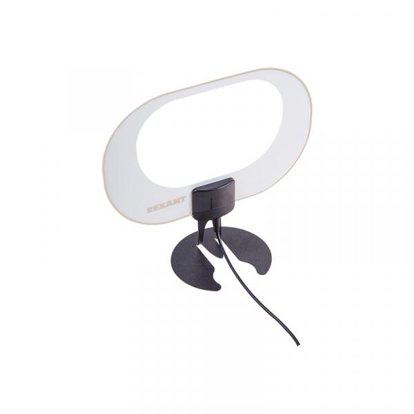 Антенна комнатная "АКТИВНАЯ" для цифрового телевидения DVB-T2 REXANT Ag-713 34-0713