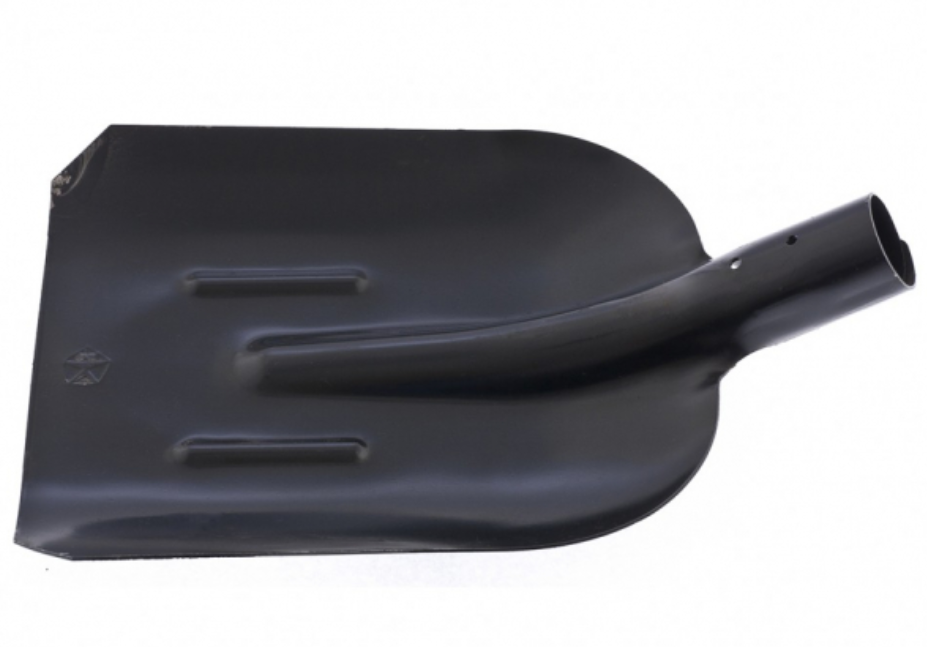 Лопата совковая с ребрами жесткости, упрочненная сталь Ст5, без черенка//СИБРТЕХ  Россия