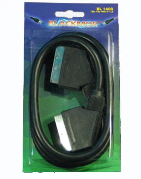 Видео шнур BLACKMOR BL1409 BL1/Dori 2060 #Scart <->Scart Full 1м./1.2м