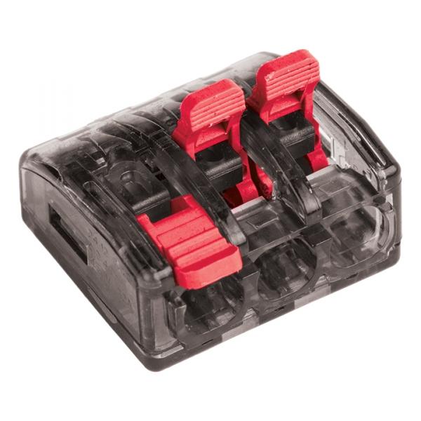 EKF СМК 221-413 Клемма 3 отв. 0.2-4.0 мм2 (100шт.) plc-smk-221-413