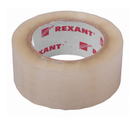 Скотч упаковочный 48мм x 66м., 50мкм, прозрачный REXANT 09-4202